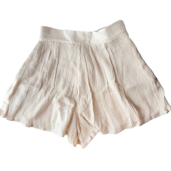 Savannah Morrow The Label Verita Short in Cream Raw Silk New FLAWS S - Picture 3 of 12